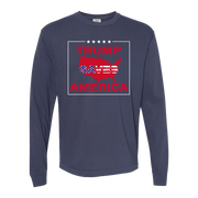 Trump Saves America T- (Short Sleeve & Long Sleeve)