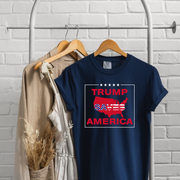 Trump Saves America T- (Short Sleeve & Long Sleeve)