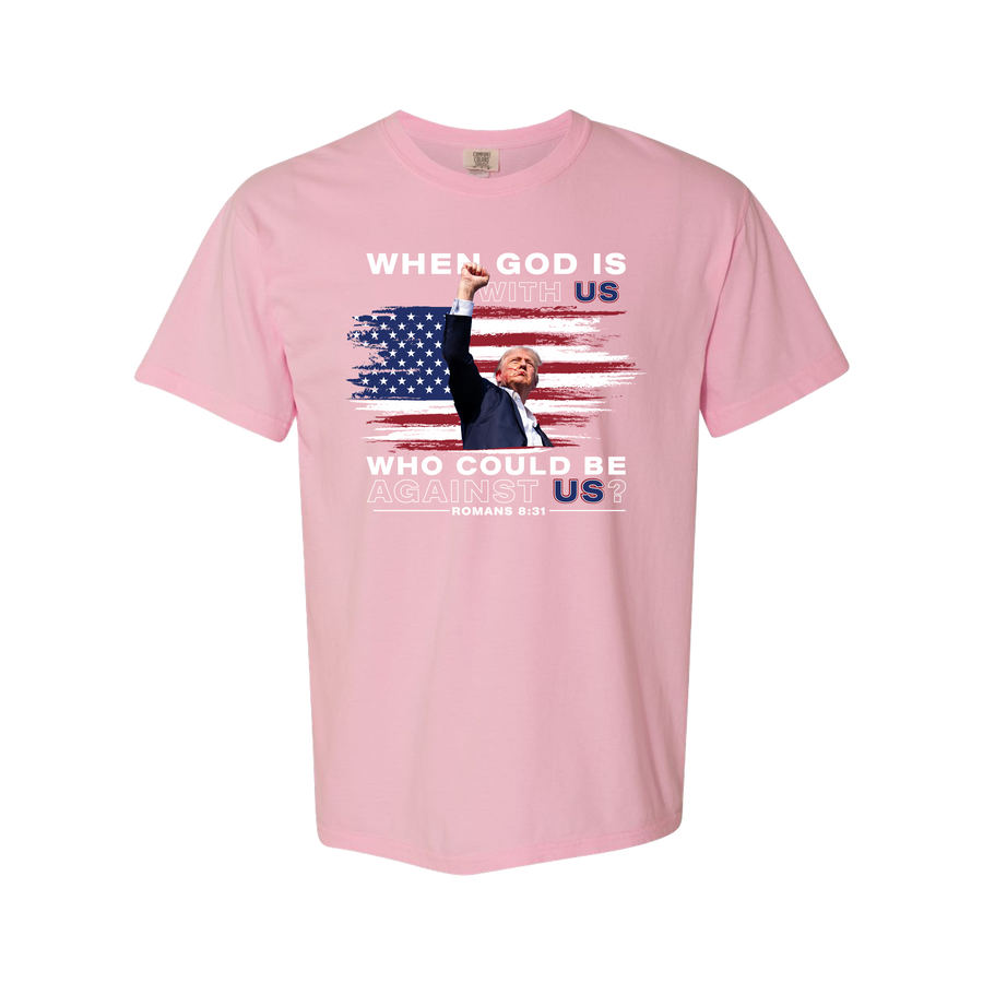 With US Trump Shirt (Short & Long Sleeve Blossom)