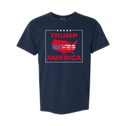 Trump Saves America T- (Short Sleeve & Long Sleeve)