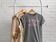 Varsity Trump Shirt (Short & Long Sleeve Gray)