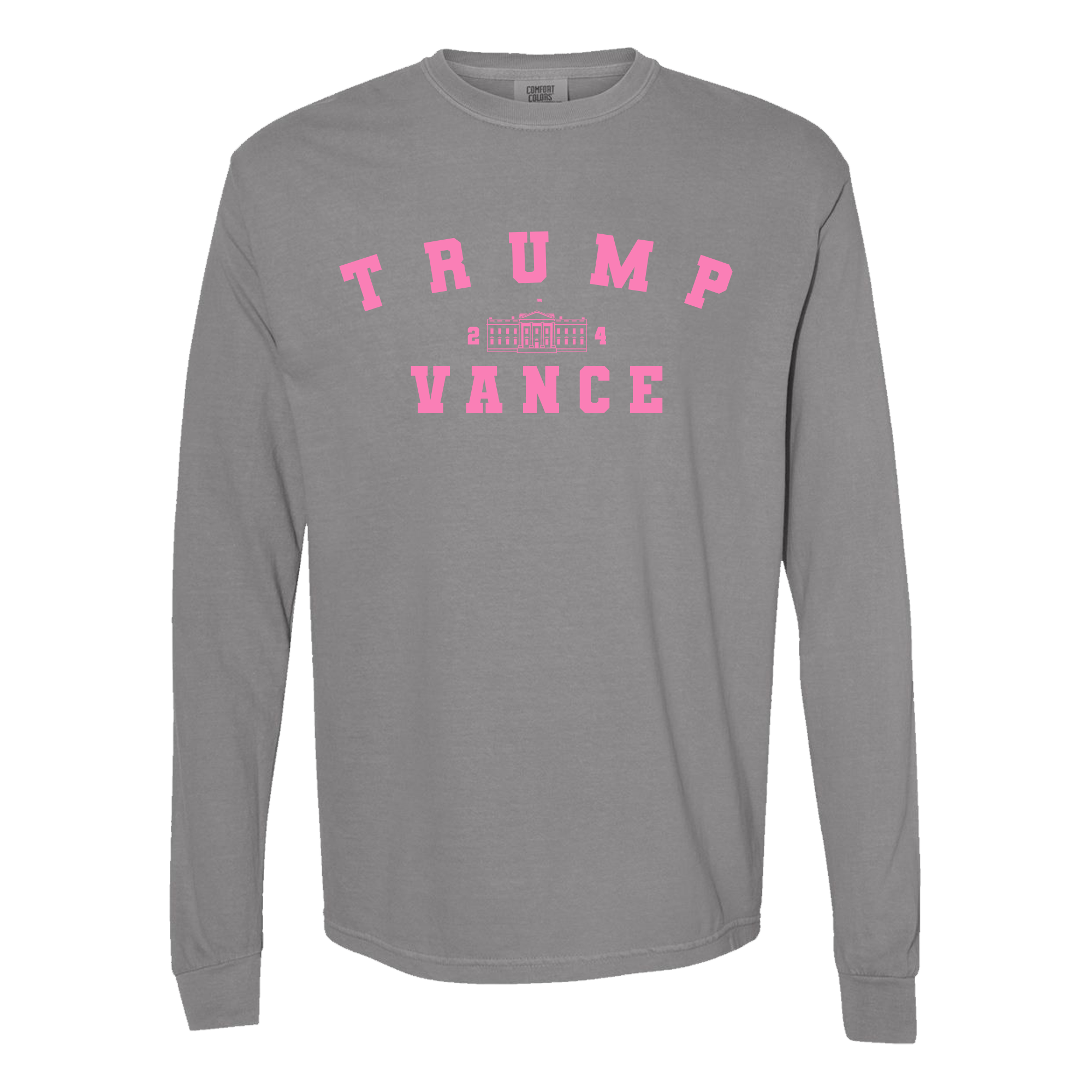 Varsity Trump Shirt (Short & Long Sleeve Gray)