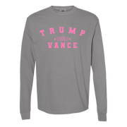 Varsity Trump Shirt (Short & Long Sleeve Gray)