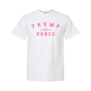 Varsity Trump Shirt (Short & Long Sleeve White